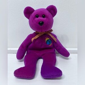 Ty Beanie Rare Vintage Original Baby Millennium/Millenium the‎ Bear Retired 1999